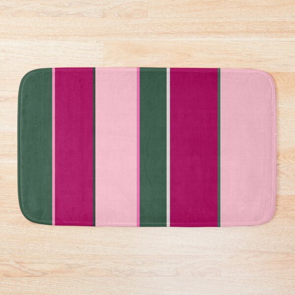 Item preview, Pink and Green Stripes Pattern designed and sold by OneThreeSix.