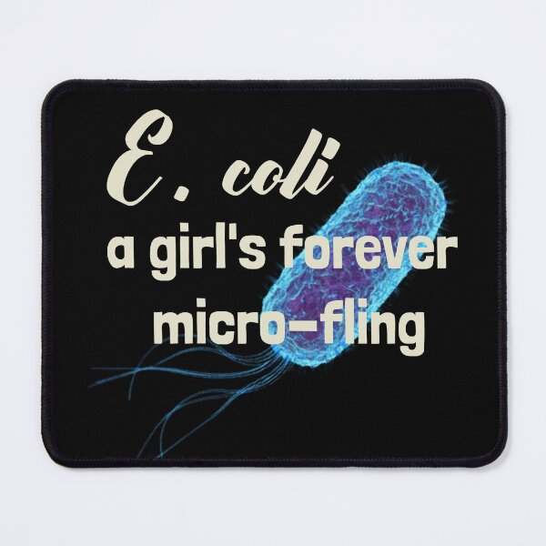 Item preview, E. coli a girl's forever micro-fling designed and sold by micromania99.