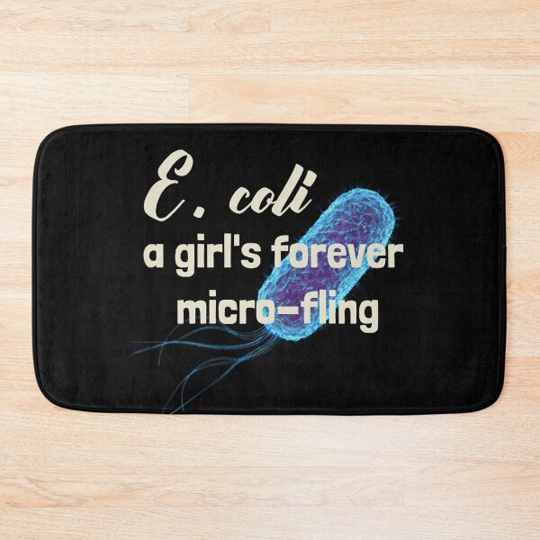 Item preview, E. coli a girl's forever micro-fling designed and sold by micromania99.