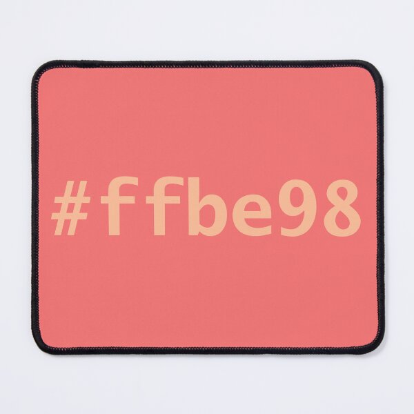 Item preview, Peach Fuzz Hex Code FFBE98 Typography  designed and sold by ellenhenry.