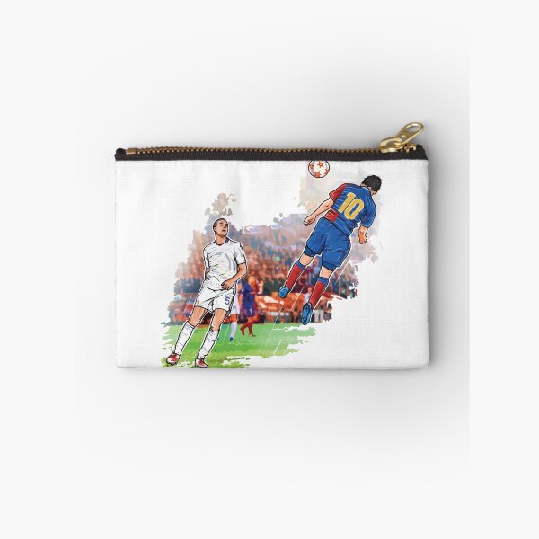 Aperçu de l'œuvre Illustration De Messi Contre Manchester United créée et vendue par kinxa Axeem.