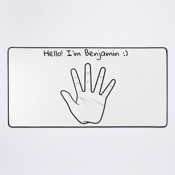 Item preview, Hello I'm Benjamin my name funny boy cute designed and sold by STRAVOY.