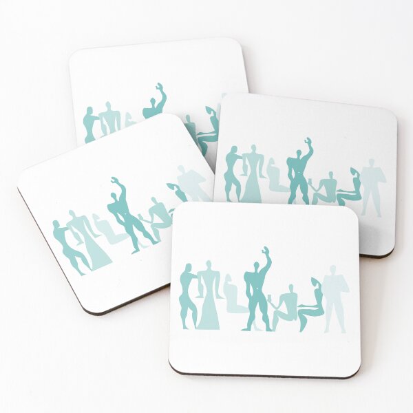 Item preview, Le Corbusier Retro Turquoise gathering - Architecture designed and sold by SLGA-Designs.
