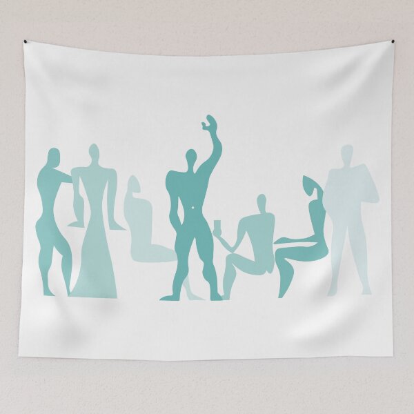 Item preview, Le Corbusier Retro Turquoise gathering - Architecture designed and sold by SLGA-Designs.