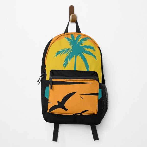 Item preview, Birds flying over sunset retro background designed and sold by Funwaytrend.