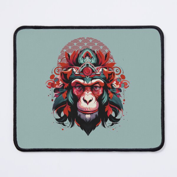 Item preview, Vintage Monkey --black Background designed and sold by CosmicNook1.