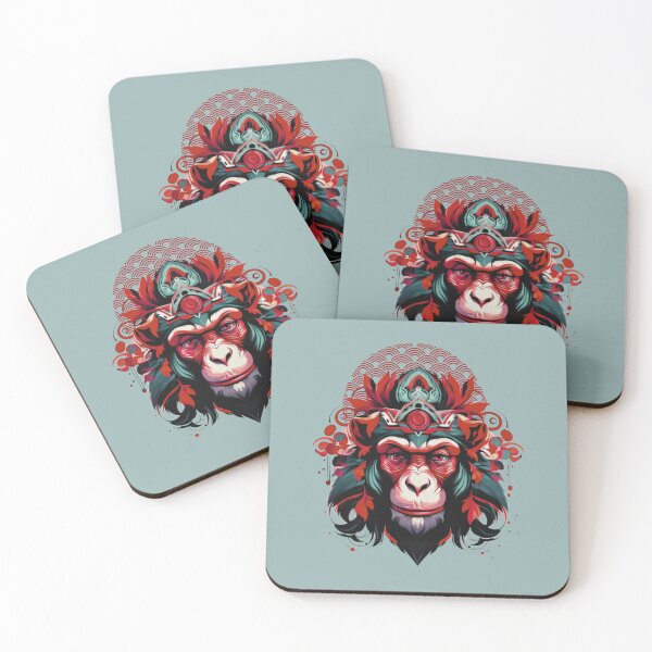 Item preview, Vintage Monkey --black Background designed and sold by CosmicNook1.