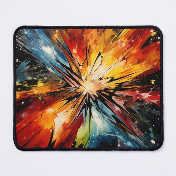 Item preview, Explore "Simplistic & Minimalistic Star Collision Art" designed and sold by ArtificialGenes.