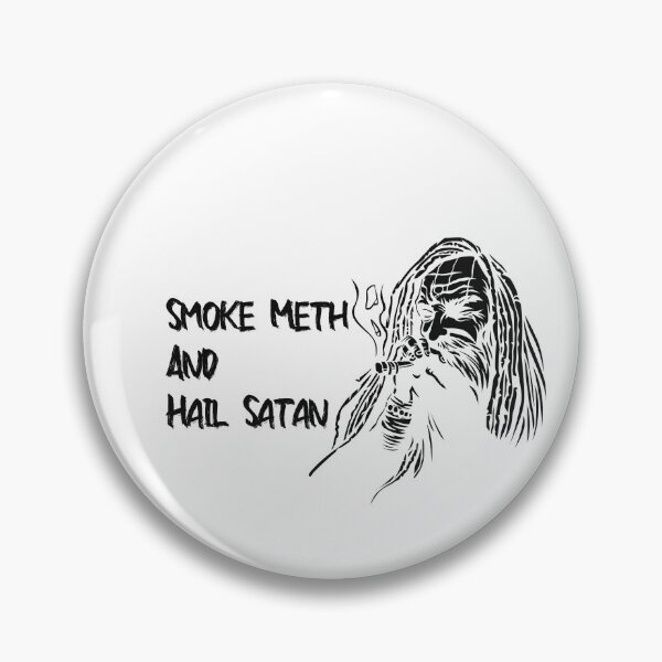 Item preview, Smoke Meth & Hail Satan designed and sold by VibeOasis.