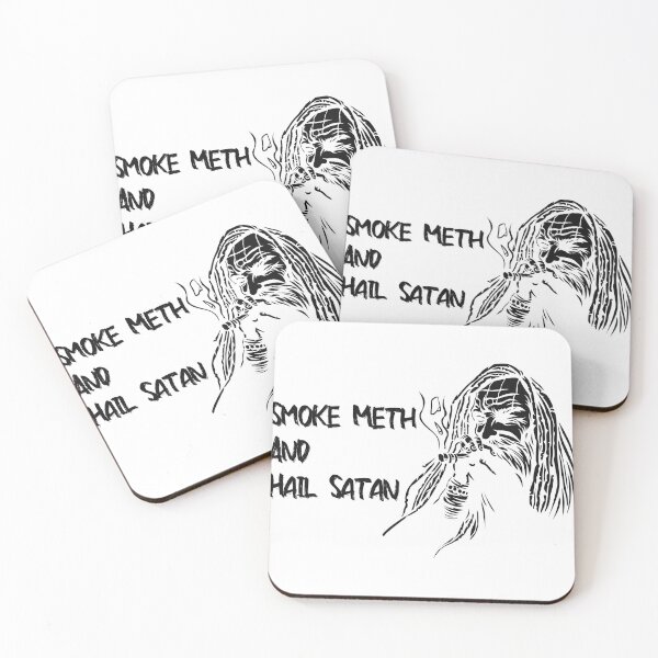 Item preview, Smoke Meth & Hail Satan designed and sold by VibeOasis.