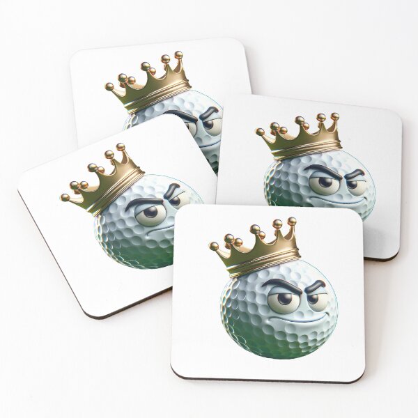 Item preview, Royal Tee Off - The Golf Ball King designed and sold by Pixel Dome.