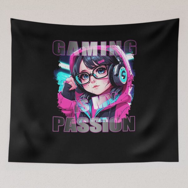 Item preview, Gaming Is My Passion - Kawaii Chibi Adorable designed and sold by taaddison50.