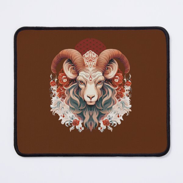 Item preview,  Vintage Goat  --brown Background designed and sold by CosmicNook1.