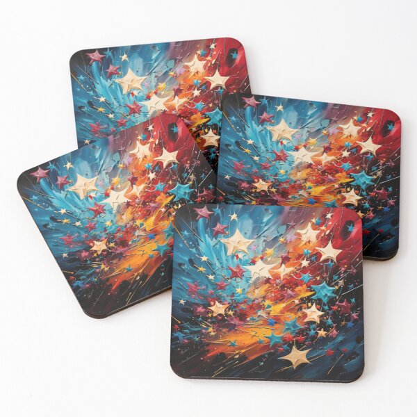 Item preview, Explore "Simplistic & Minimalistic Star Collision Art" designed and sold by ArtificialGenes.