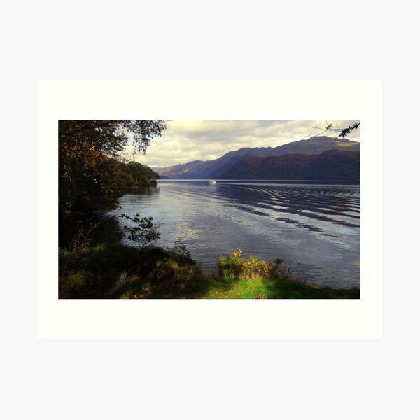Cruise Loch Lomond Art Print