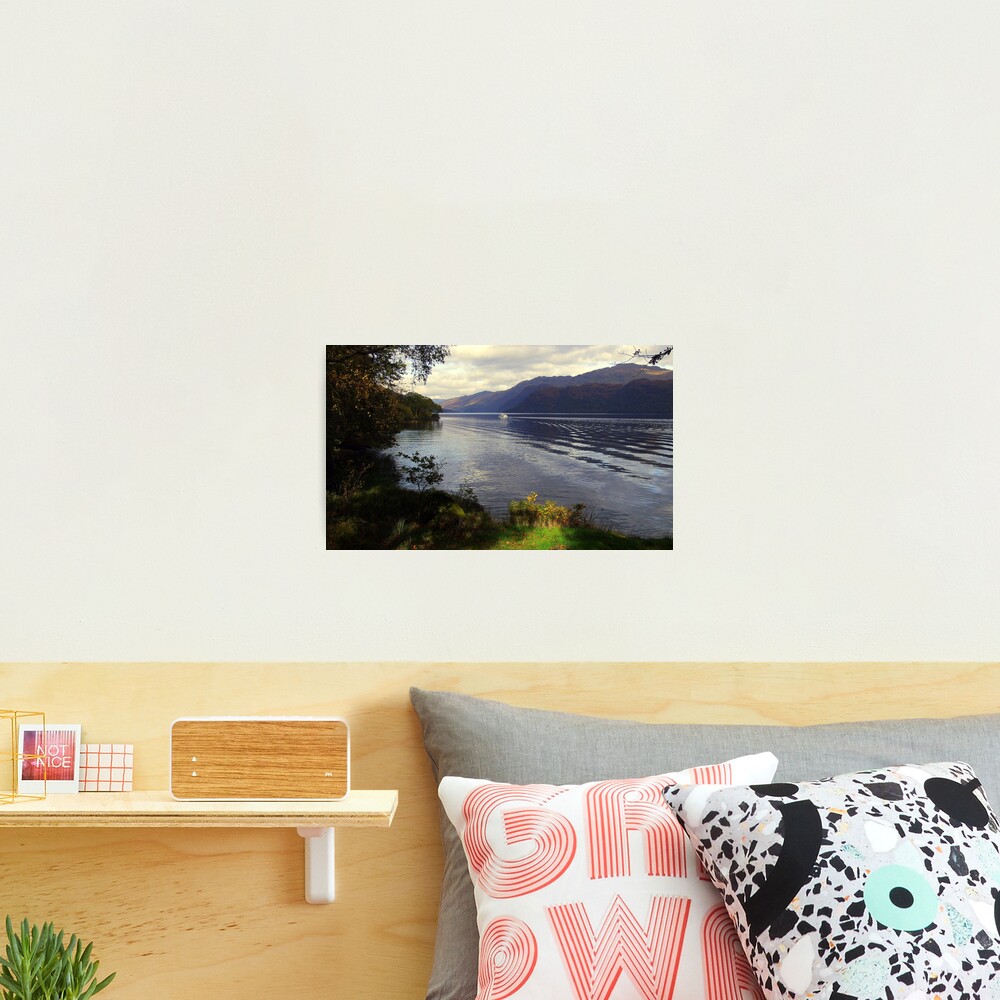 Cruise Loch Lomond Photographic Print