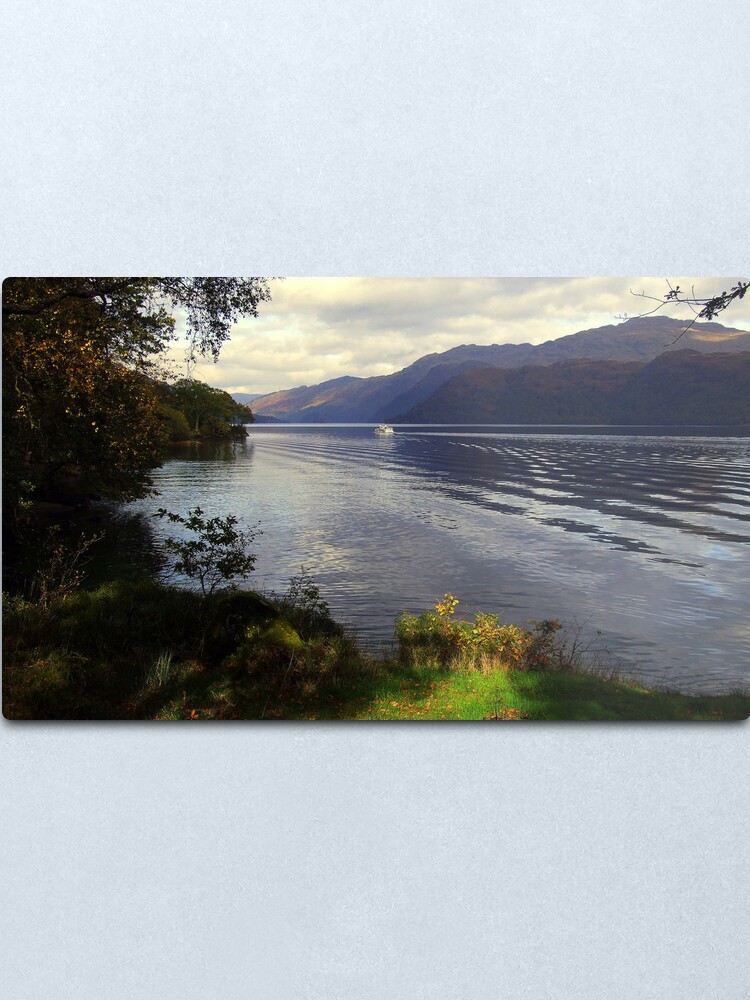 Alternate view of Cruise Loch Lomond Metal Print