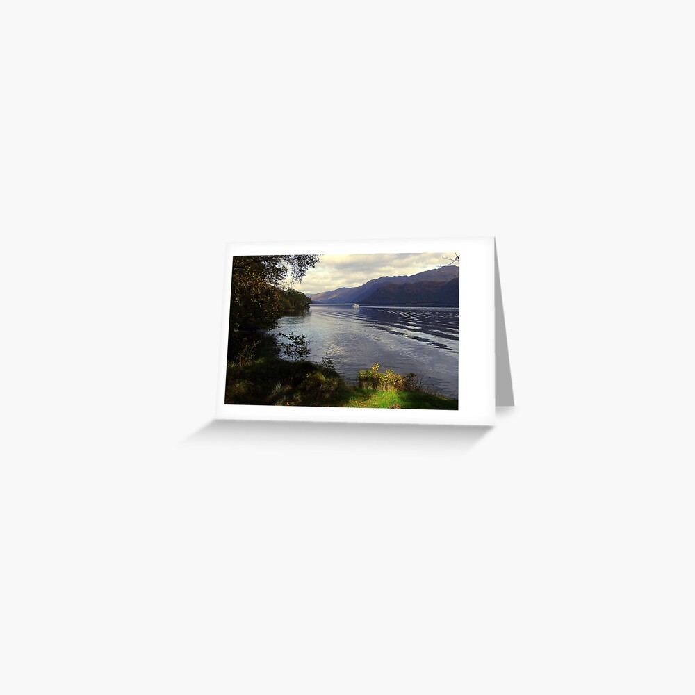 Cruise Loch Lomond Greeting Card