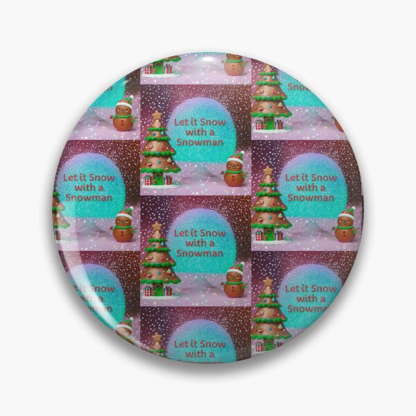 Item preview, Let it snow with snowman ginger designed and sold by ManikRaja.