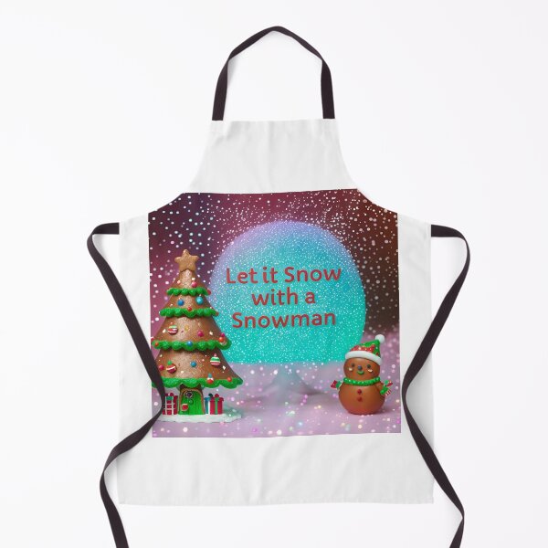 Item preview, Let it snow with snowman ginger designed and sold by ManikRaja.