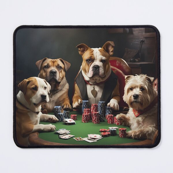 Item preview, Perros jugando al póker designed and sold by ModSync.