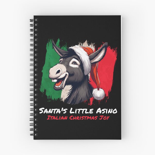 Item preview, Santa's Little Asino | Italian Christmas Donkey | Italian Christmas Joy designed and sold by VeronicaBlend.