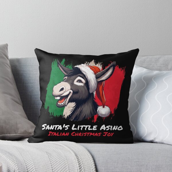 Item preview, Santa's Little Asino | Italian Christmas Donkey | Italian Christmas Joy designed and sold by VeronicaBlend.