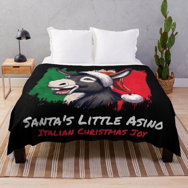 Item preview, Santa's Little Asino | Italian Christmas Donkey | Italian Christmas Joy designed and sold by VeronicaBlend.