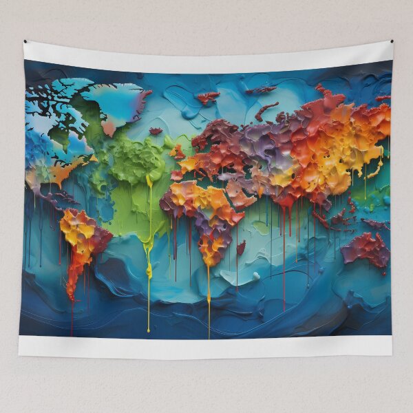 Item preview, Exploring the Digital Palette: Paint Maps to Transform Your Creative Space designed and sold by Artedig.
