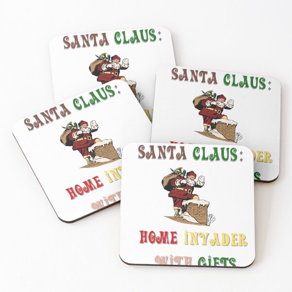 Item preview, Santa Claus: Home Invader with Gift designed and sold by GemaDesings.