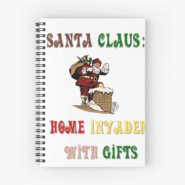 Item preview, Santa Claus: Home Invader with Gift designed and sold by GemaDesings.