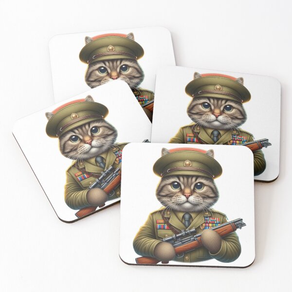 Item preview, Commander Cat: Armed Assignments designed and sold by AIStoore.