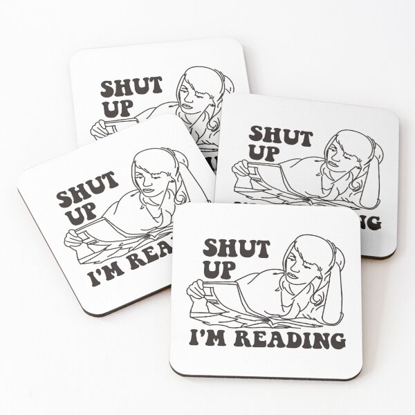 Item preview, Shut Up I'm Reading designed and sold by CorLeoniss.