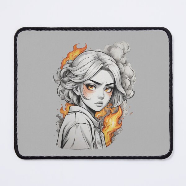 Item preview, Angry girl on fire x.23 designed and sold by Moeruonnanoko.