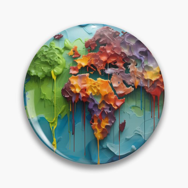 Item preview, Exploring the Digital Palette: Paint Maps to Transform Your Creative Space designed and sold by Artedig.