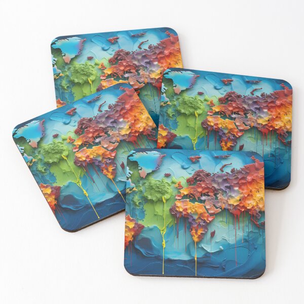 Item preview, Exploring the Digital Palette: Paint Maps to Transform Your Creative Space designed and sold by Artedig.
