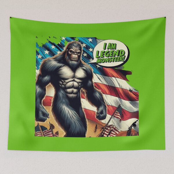 Item preview, I Am Legend Monster  designed and sold by PaulBlueShop.