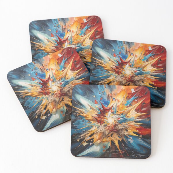 Item preview, Explore "Simplistic & Minimalistic Star Collision Art" designed and sold by ArtificialGenes.