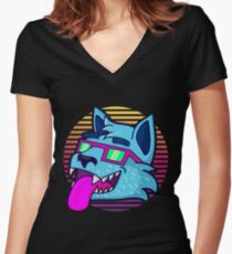 BadWolf Nation Women's Fitted V-Neck T-Shirt