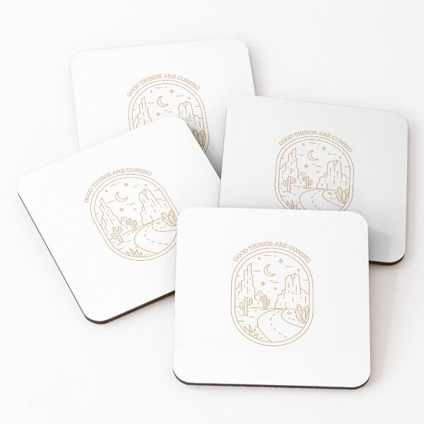 Item preview, Good things are coming typo minimal design  designed and sold by happycloudyin.