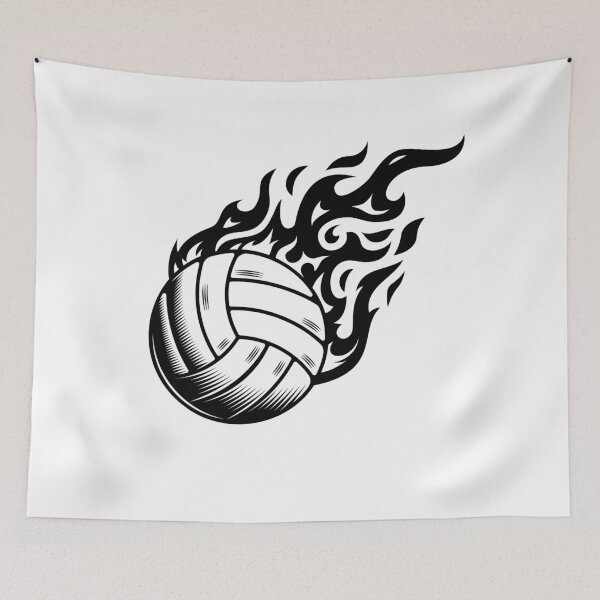 Item preview, volleyball designed and sold by itswallcraft.