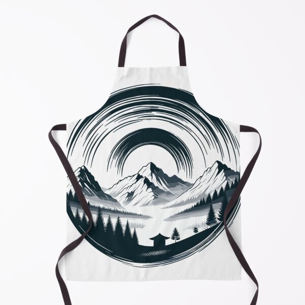 Item preview, Contemplative mountain landscape designed and sold by LongIslandDesgn.