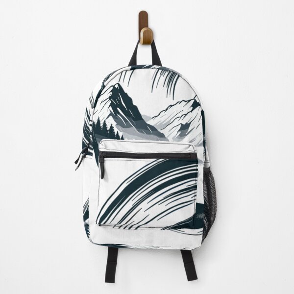 Item preview, Contemplative mountain landscape designed and sold by LongIslandDesgn.