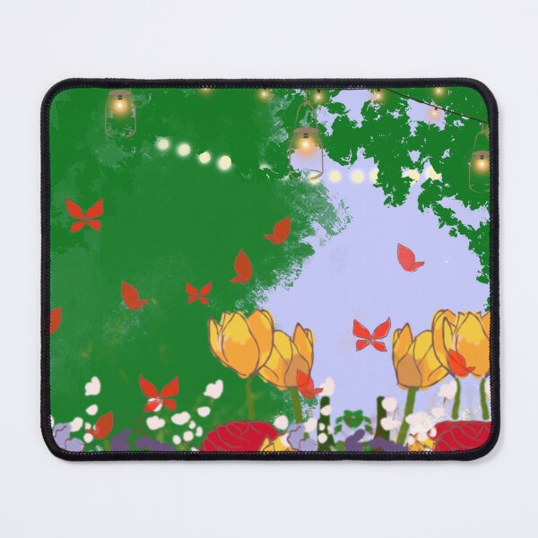 Item preview, Night in the garden, with butterflies designed and sold by Wallmoa.