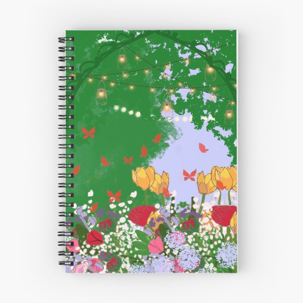 Item preview, Night in the garden, with butterflies designed and sold by Wallmoa.