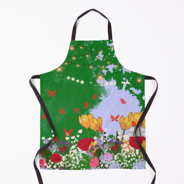 Item preview, Night in the garden, with butterflies designed and sold by Wallmoa.