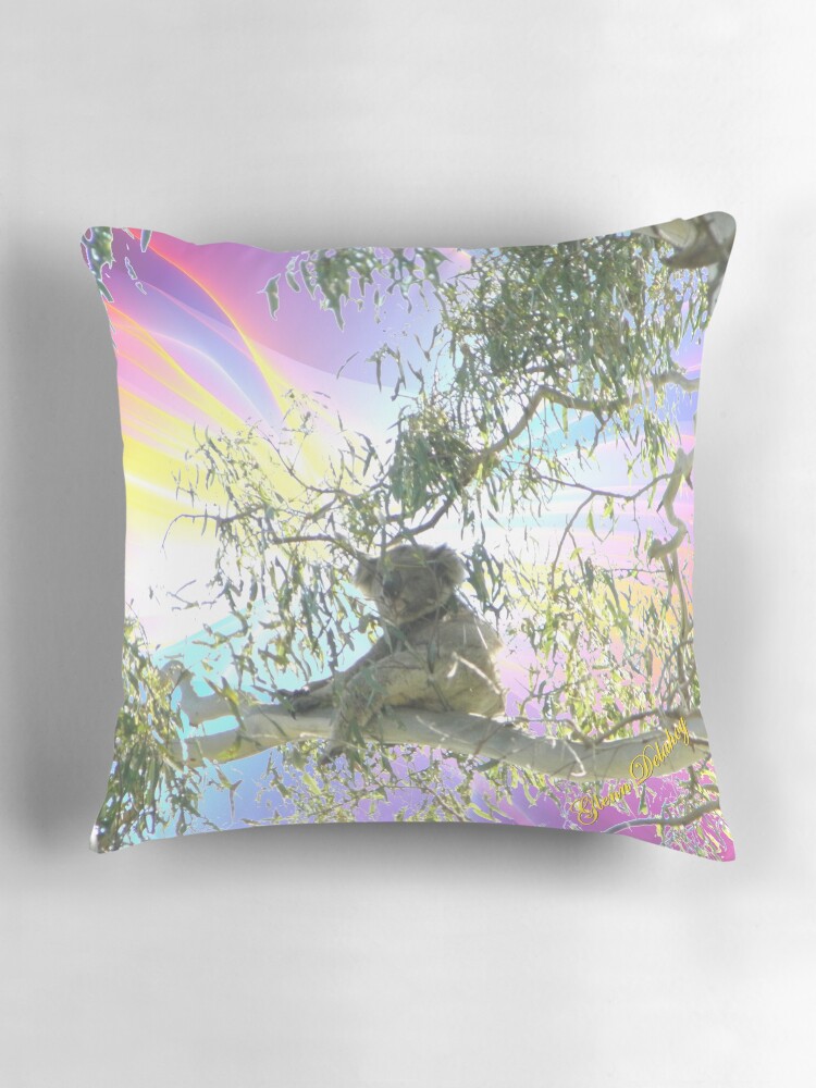 Thumbnail 3 of 4, Pillow, Fugue designed and sold by GlennDelahoy.