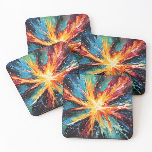 Item preview, Explore "Simplistic & Minimalistic Star Collision Art" designed and sold by ArtificialGenes.