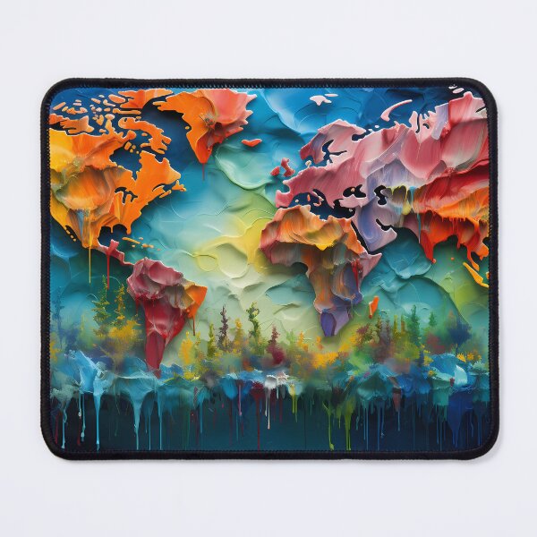 Item preview, The Art of Navigating Creativity: Painting Maps as Essential Tools for Digital Artists designed and sold by Artedig.