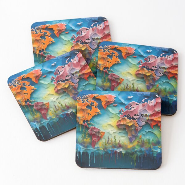 Item preview, The Art of Navigating Creativity: Painting Maps as Essential Tools for Digital Artists designed and sold by Artedig.
